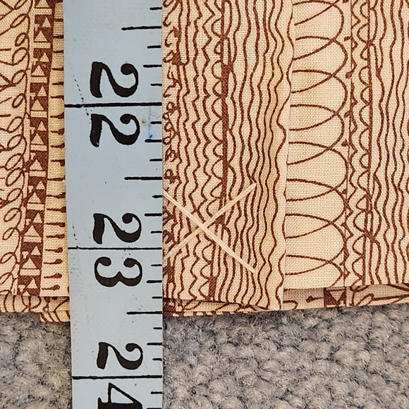 NWT Jones Wear A-line full pleated skirt geometric pattern Size 10 - Picture 10 of 11